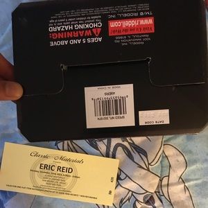 Eric Reid Autograph Helmet authentic.